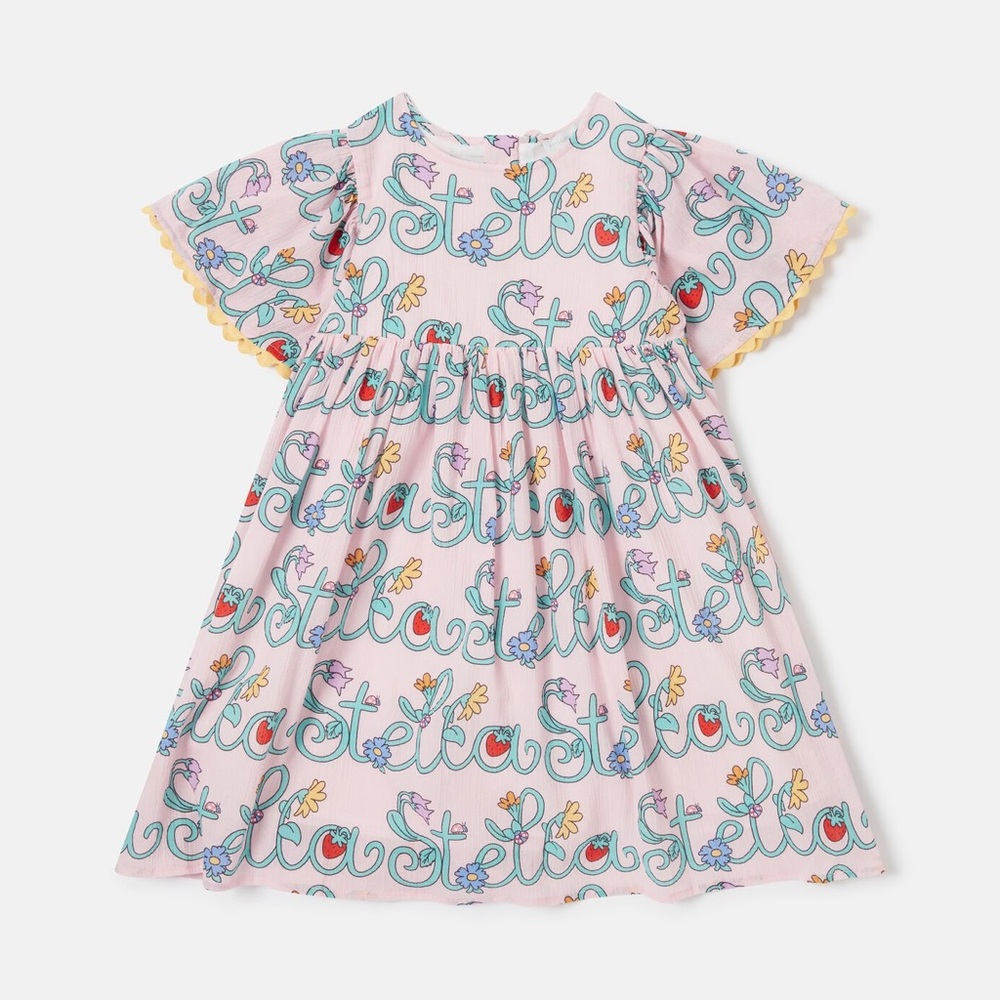 NWT*Stella Mccartney Stella Vine Print Dress - 12Y